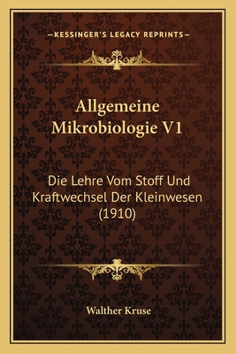 Allgemeine Mikrobiologie V1: Die Lehre Vom Stof... [German] 1168161398 Book Cover
