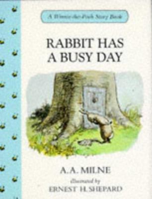 Rabbit Has a Busy Day (Winnie-the-Pooh Story Bo... 0416171524 Book Cover