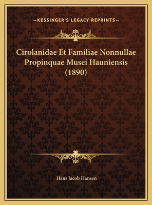 Cirolanidae Et Familiae Nonnullae Propinquae Mu... [Danish] 1169736645 Book Cover
