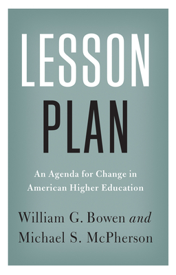 Lesson Plan: An Agenda for Change in American H... 0691178453 Book Cover