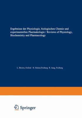 Ergebnisse Der Physiologie / Reviews of Physiol... 366231102X Book Cover
