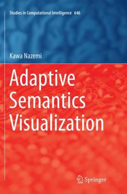 Adaptive Semantics Visualization 3319808931 Book Cover