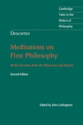 Descartes: Meditations on First Philosophy 1107665736 Book Cover