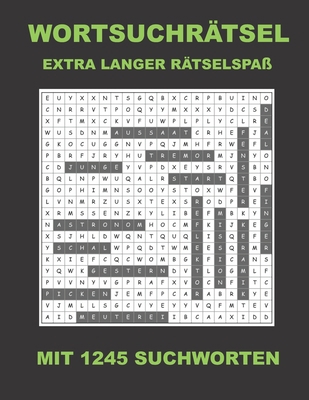 Wortsuchrätsel Extra langer Rätselspass: 1245 V... [German] B08M83X4XL Book Cover