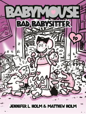 Babymouse: Bad Babysitter B0GN23832L Book Cover