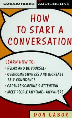How to Start a Conversation 0394298292 Book Cover