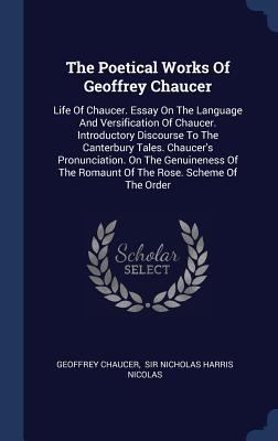 The Poetical Works Of Geoffrey Chaucer: Life Of... 134013098X Book Cover