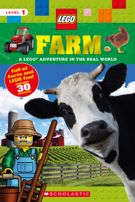 Farm (Lego Nonfiction): A Lego Adventure in the... 1338214241 Book Cover