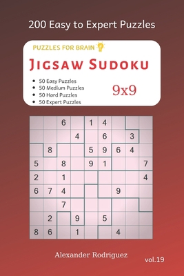 Puzzles for Brain - Jigsaw Sudoku 200 Easy to E... 1707452016 Book Cover