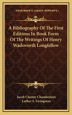 A Bibliography of the First Editions in Book Fo... 1163834394 Book Cover