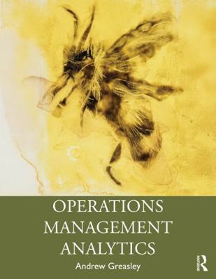 Operations Management Analytics 103252426X Book Cover