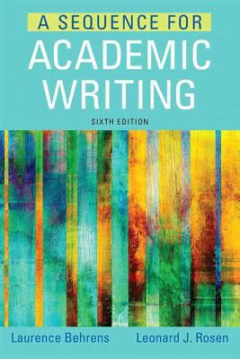 Sequence for Academic Writing, A, Plus Mylab Wr... 0134016890 Book Cover