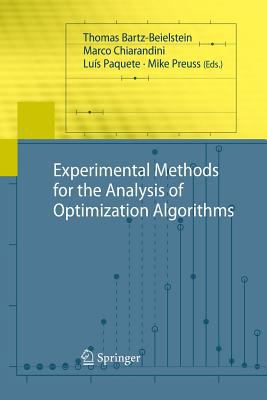 Experimental Methods for the Analysis of Optimi... 364244590X Book Cover