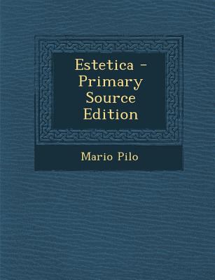 Estetica [Italian] 1289489998 Book Cover