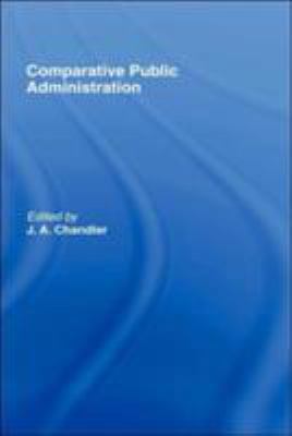 Comparative Public Administration 0415184576 Book Cover