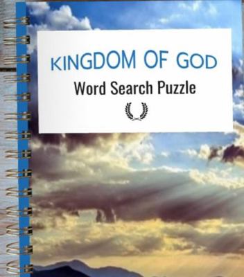 Spiral-bound KINGDOM of GOD Word Search Puzzle and Journal Book