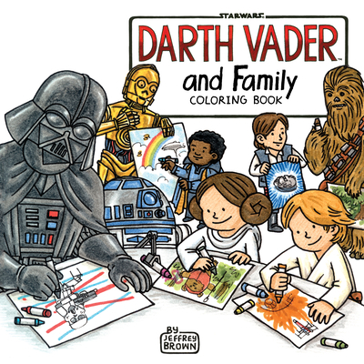 Paperback Darth Vader and Family Coloring Book