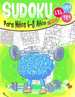 Sudoku Para Niños 6-8 Años: 270 Sudoku para Niñ... [Spanish] B08HW4F4LC Book Cover