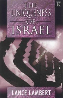 Uniqueness of Israel 0854765158 Book Cover