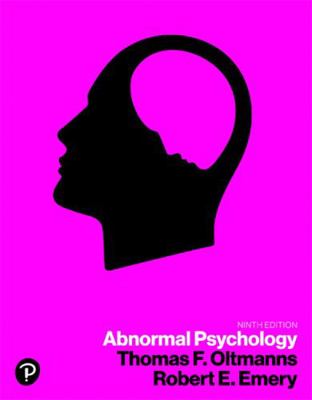 Abnormal Psychology 0134899059 Book Cover