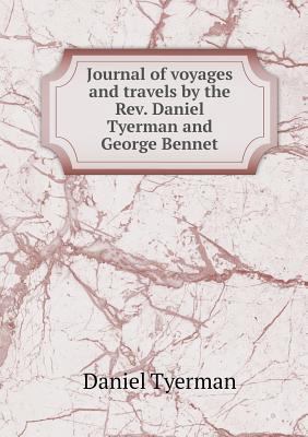 Journal of voyages and travels by the Rev. Dani... 5518688083 Book Cover