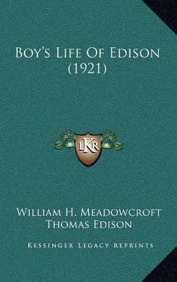 Boy's Life of Edison (1921) 1164402110 Book Cover