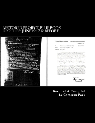 Restored Project Blue Book UFO Files: June 1947... 1492788643 Book Cover