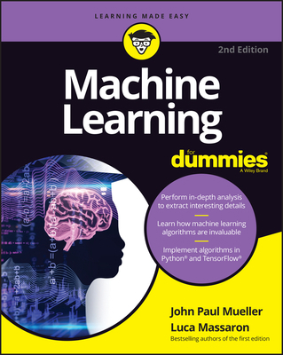 Machine Learning For Dummies 1119724015 Book Cover