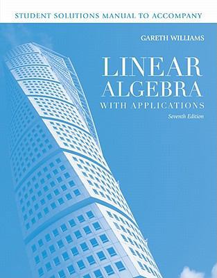 Student Solutions Manual to Accompany Linear Al... 0763790915 Book Cover