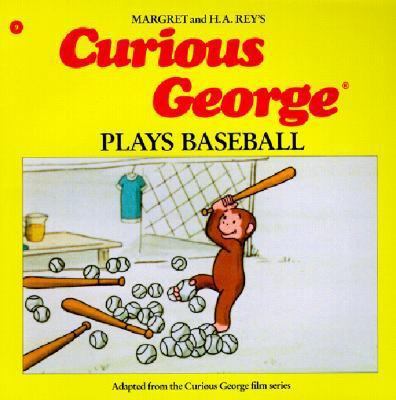Curious George Plays Baseball 0808578731 Book Cover