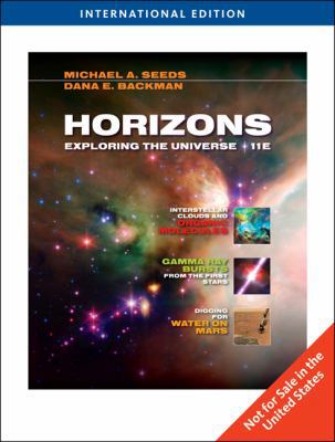 Horizons: Exploring the Universe 0495560421 Book Cover