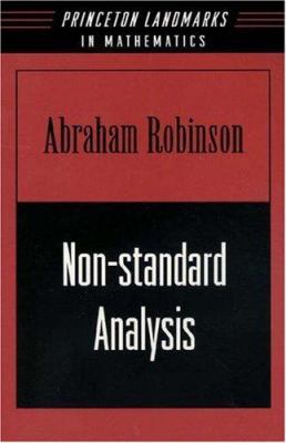 Non-Standard Analysis 0691044902 Book Cover