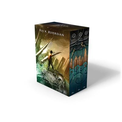 Percy Jackson and the Olympians 3 Book Paperbac... 1484721470 Book Cover
