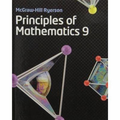 Principles of Mathematics 9 0070973199 Book Cover