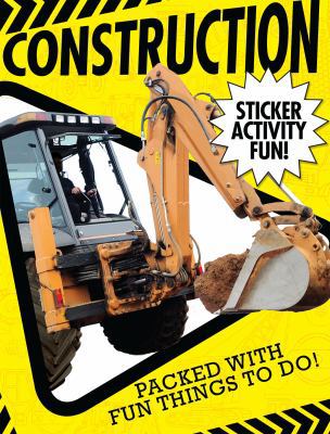 Construction Sticker Activity Fun [Unknown] 1848691556 Book Cover
