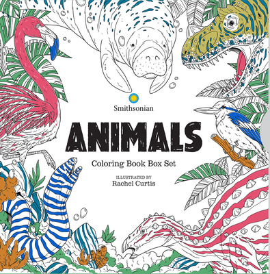 Animals: A Smithsonian Coloring Book Box Set B0CL47QRRH Book Cover