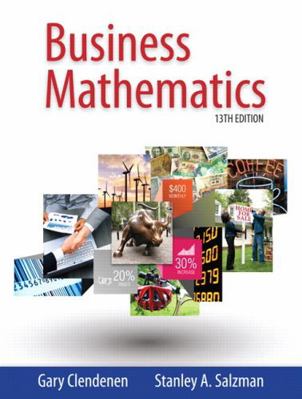 Business Mathematics Plus Mylab Math with Pears... 0321937031 Book Cover