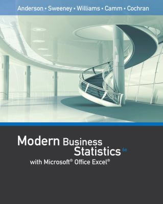 Modern Business Statistics with Microsoft Offic... 1337115185 Book Cover