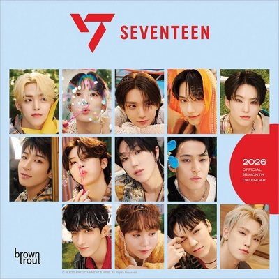 Seventeen Official 2026 7 X 14 Inch (Hanging) M... B0DYL65ND7 Book Cover