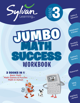 3rd Grade Jumbo Math Success Workbook: 3 Books ... 0375430512 Book Cover