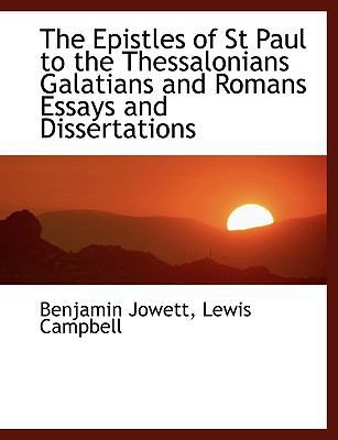 The Epistles of St Paul to the Thessalonians Ga... 1140215698 Book Cover