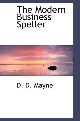 The Modern Business Speller 0554488310 Book Cover