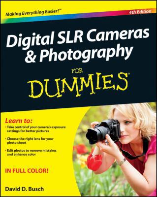 Digital SLR Cameras & Photography for Dummies 1118144899 Book Cover