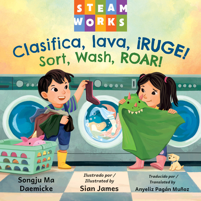 Clasifica, Lava, Â¡ruge! / Sort, Wash, Roar! [Spanish] 1623547377 Book Cover