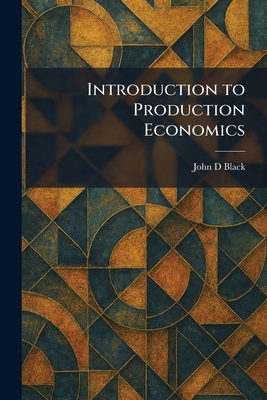 Introduction to Production Economics 102574666X Book Cover