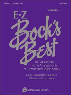 EZ Bock's Best - Volume II: 10 Outstanding Pian... 063404933X Book Cover