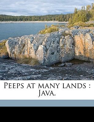Peeps at Many Lands: Java. 1149510188 Book Cover