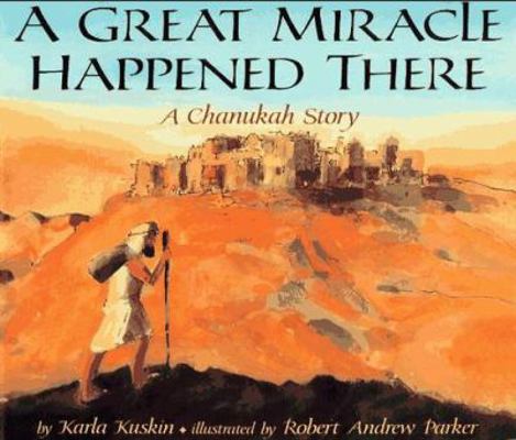 Great Miracle Happened There: A Chanukah Story 0064434265 Book Cover