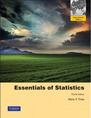 "Essentials of Statistics" Forth Edition B007YXZC1I Book Cover