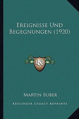 Ereignisse Und Begegnungen (1920) 1164119044 Book Cover
